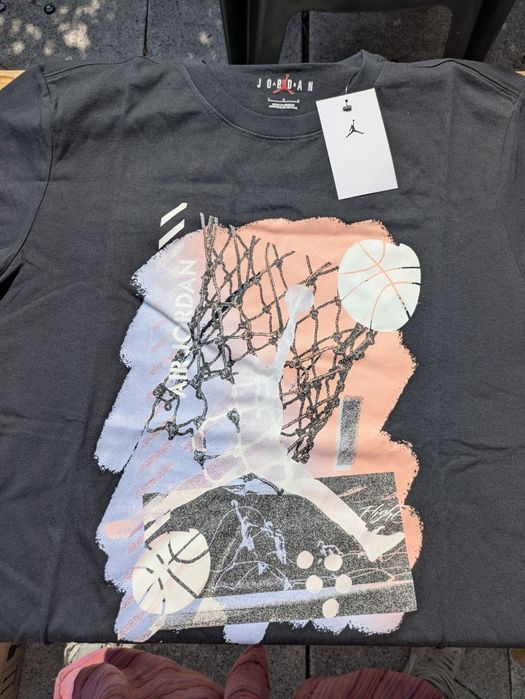 Tricou Jordan negru, Air Jordan L