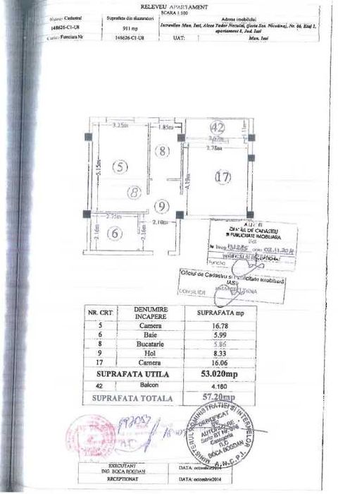 ‼Persoana Fizica /Apartament 2 camere  decomandat/exclus agentii