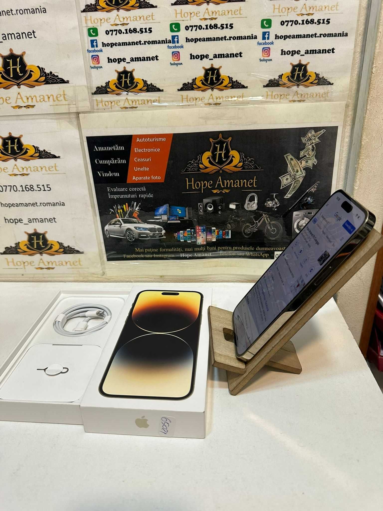 Hope Amanet P3 Iphone 14 PRO MAX GOLD