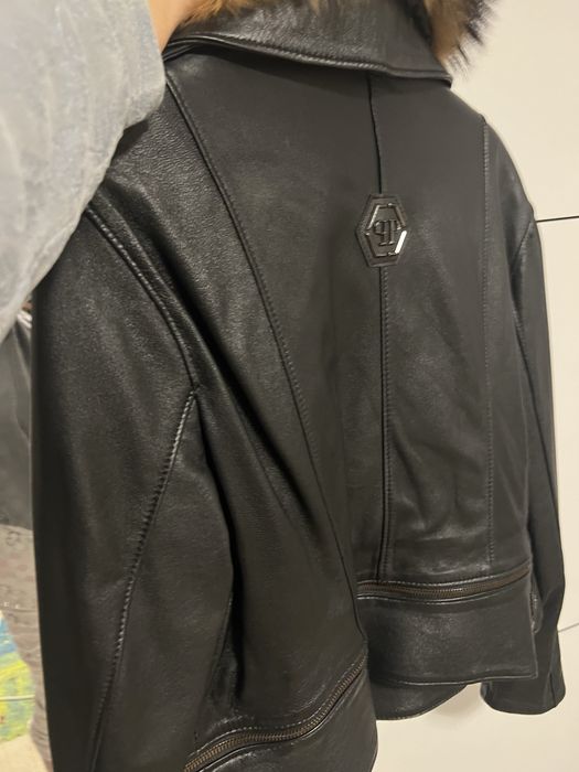 Geaca piele cu blana vulpe bazar turcia