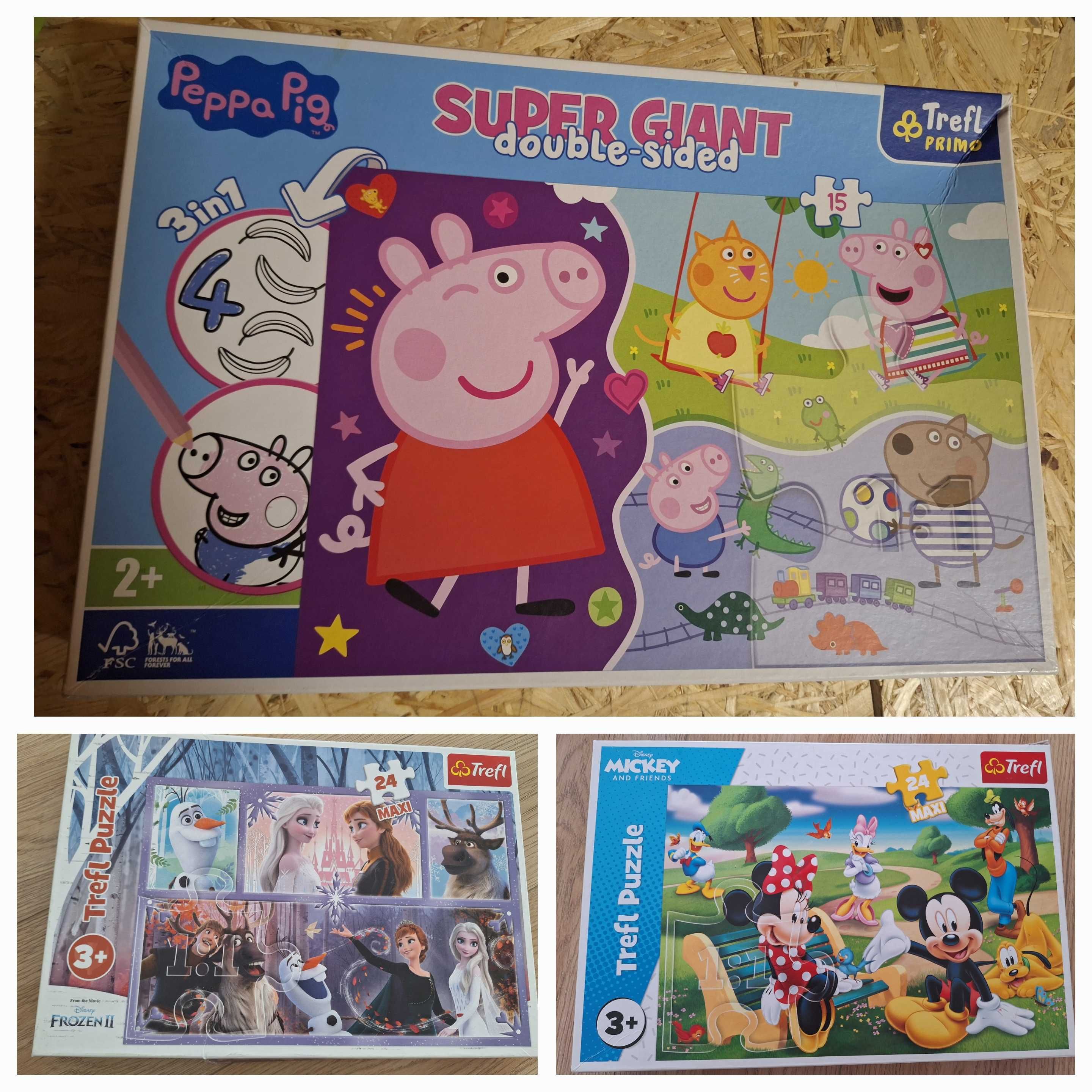 Pachet 64 Puzzle-uri si jocuri copii 2-3 ani