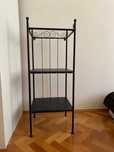 Raft metalic negru Ikea