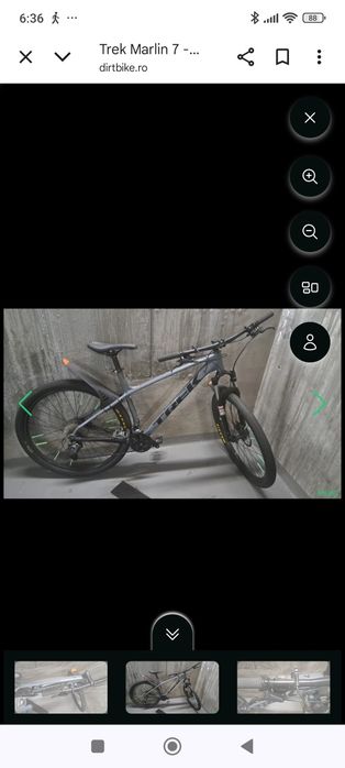 Bicicleta Trek Marlin 7 Deore Rockshox