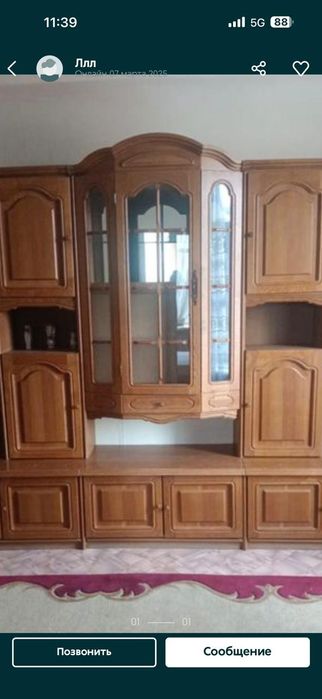 Продам сервант для гостиной срочно за 50 000