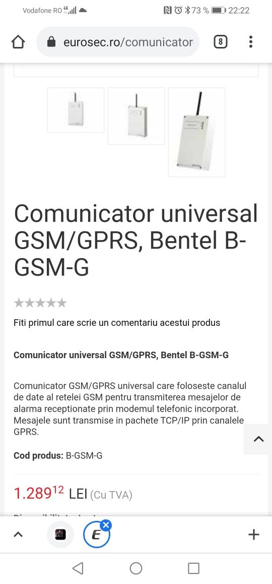 Comunicator GSM/GPRS   BGSM 1