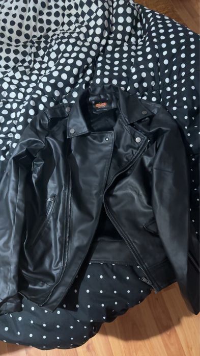 Geaca de piele barbati marimea L