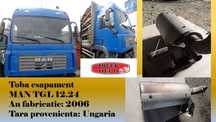 Toba esapament MAN TGL 12.24. Piese originale provenite din dezmembrari camioane