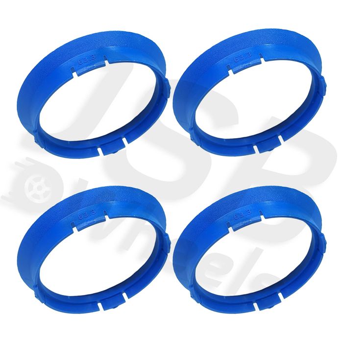Set inele de centrare ghidaj jante noi 63.3-57.1 mm,VW,Seat,Skoda,Audi