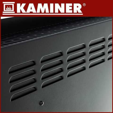 Стъклен електрически конвектор Zelva Kaminer с WiFi управление, 2500W