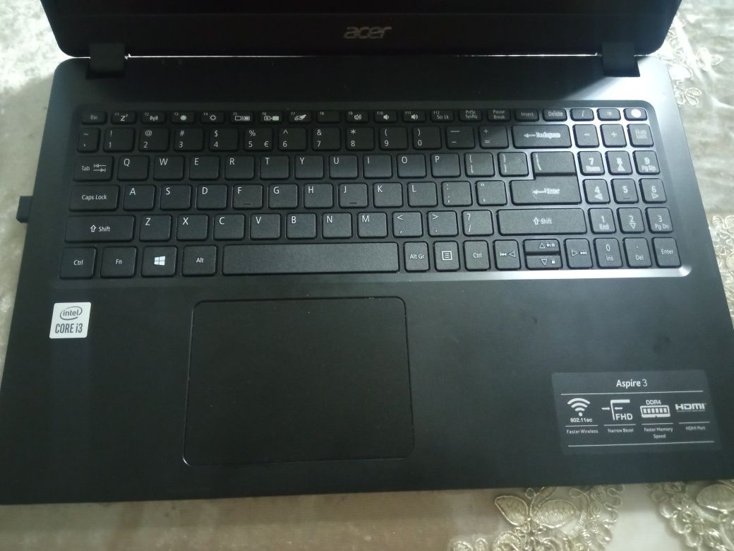 ACER CORE i3 Aspire 3 xotira 1 tb ga 500