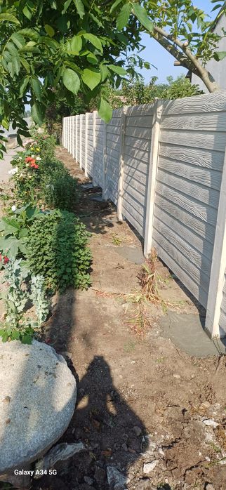 Gard de beton asigur montaji si trasport 250 lei lacra