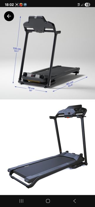 Bandă de alergat RUN500 (NOUĂ sigilata)