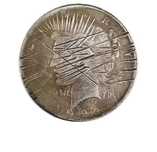 Moneda Two-Face/Harvey Dent Batman Dark Knight 1922 Peace Dollar film
