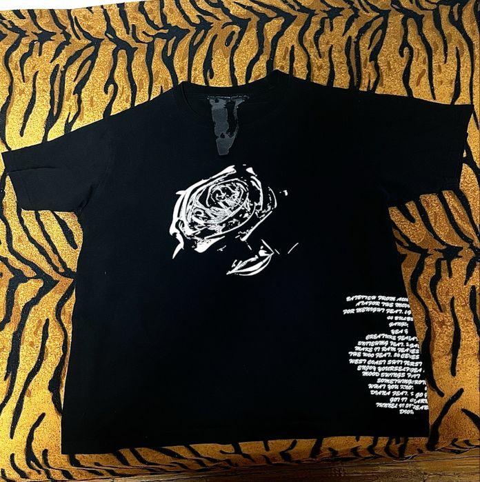 Vlone x pop smoke тениска