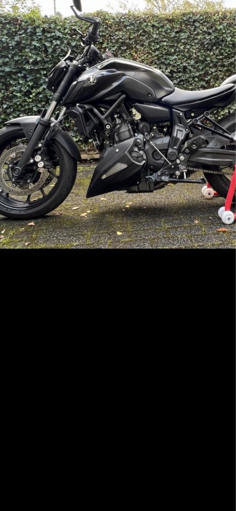 Bugspoiler, (pinten) Yamaha mt 07