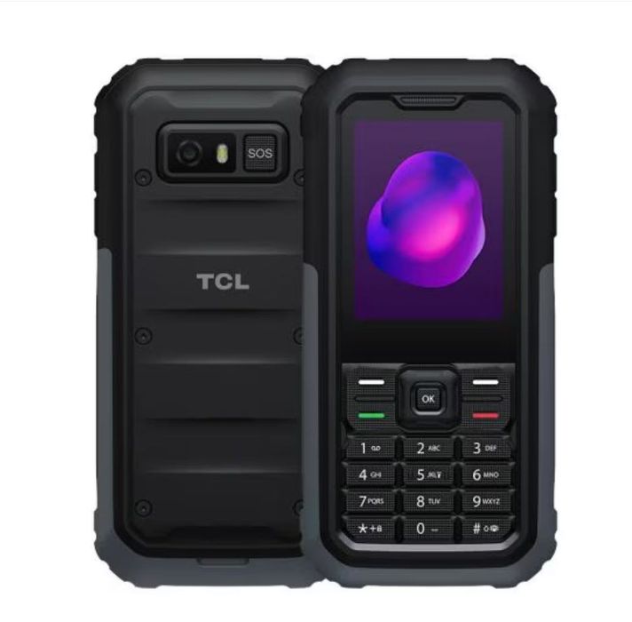 Telefon mobil, TCL 3189D 4G dual SIM, gri închis (Himalaya Gray)