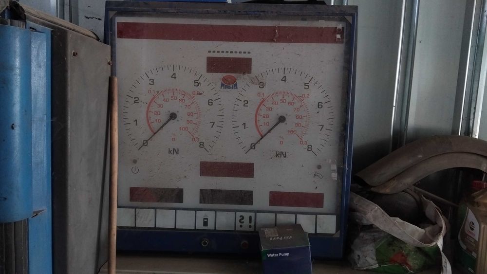 Спирачен стенд MAHA за технически прегледи валяци