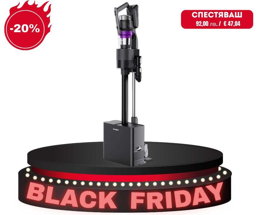 Безкабелна прахосмукачка самопочистваща Eureka,Гаранция