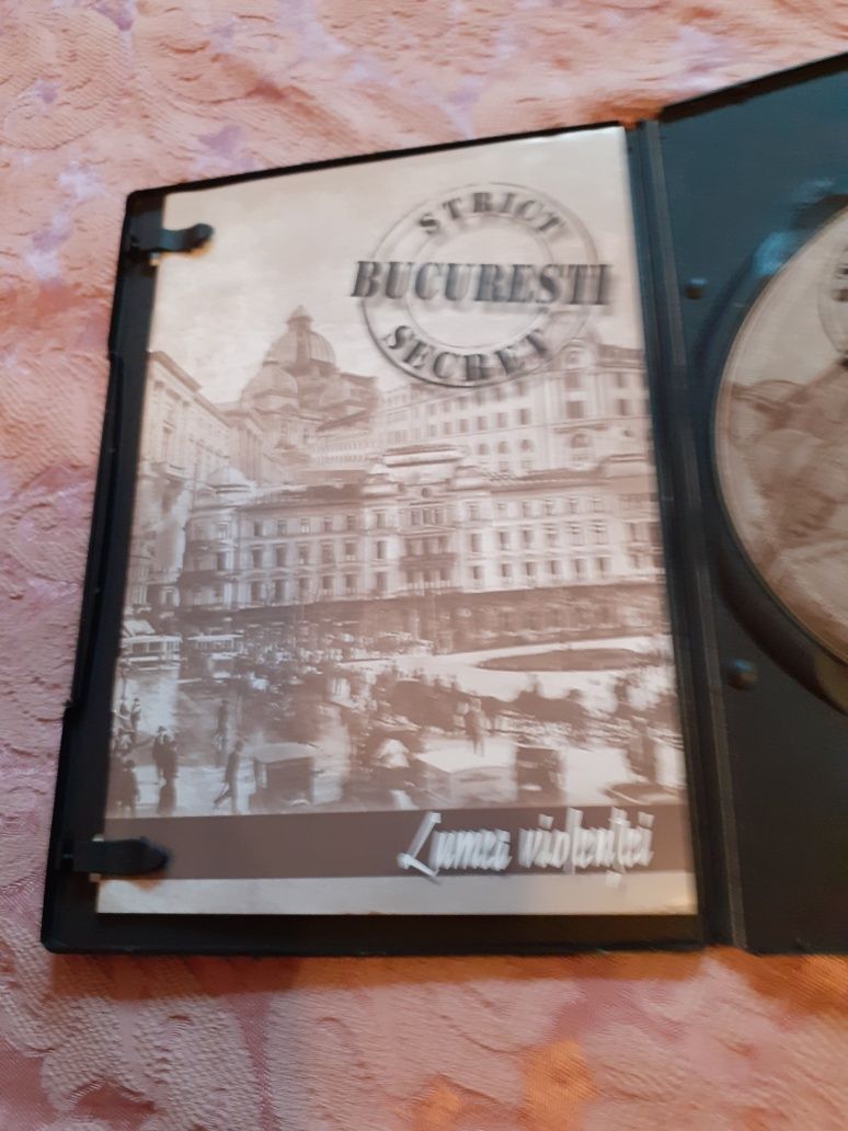 Dvd Ceausescu/ Ioana D'Arc și dvd Bucureștiul strict secret