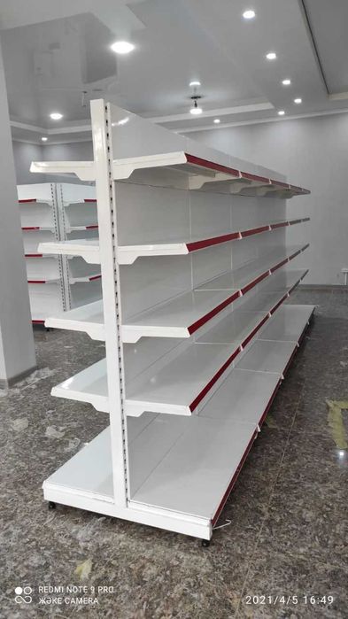 Стеллажи торговое оборудование в большом ассортименте витрина островок