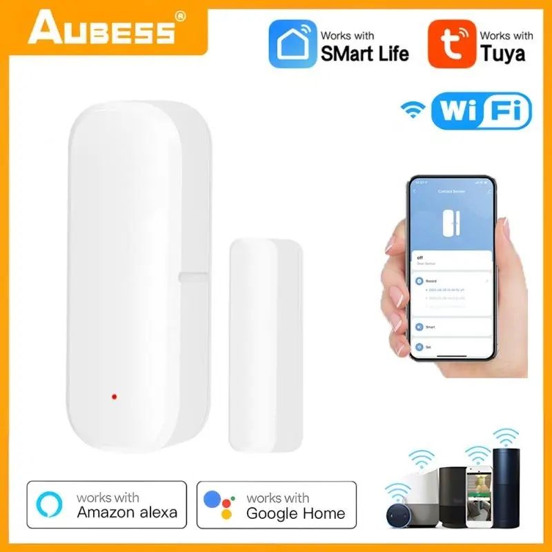 Senzor efractie magnetic WiFi Tuya Smart life