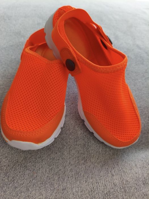 Sabot/șlapi copii, portocaliu, mărimea EU 31, noi