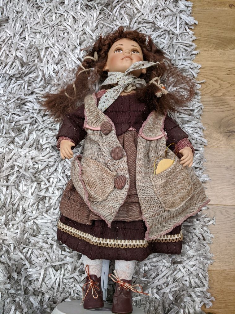 Jucărie păpușă porțelan Adele 's Puppenhaus 58 cm