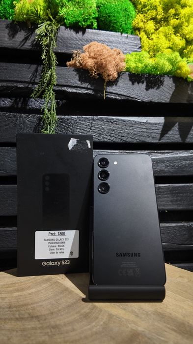 Samsung Galaxy S23 236gb/8gb Black Duos/Fact+Garantie