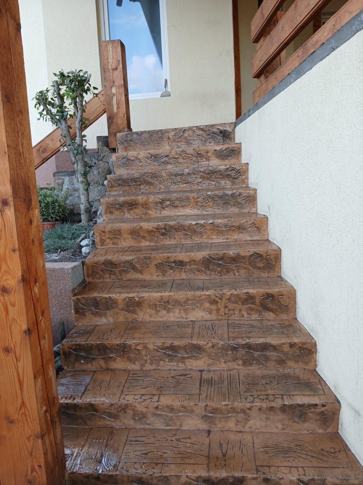 # beton amprentat #