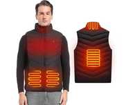 Vesta de Iarna Incalzita Unisex, 3 Temperaturi, L, XL, Negociabil