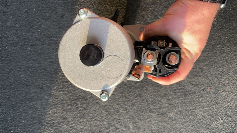 Electromotor nou cu reductor pentru tractor FIAT