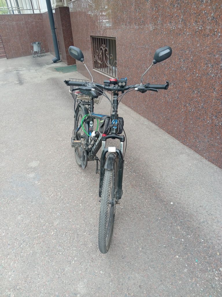 Велосипед много скростной