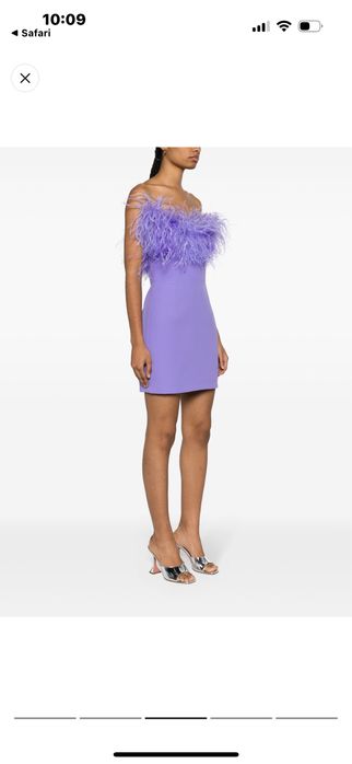 Официална рокля с пера NEW ARRIVALS