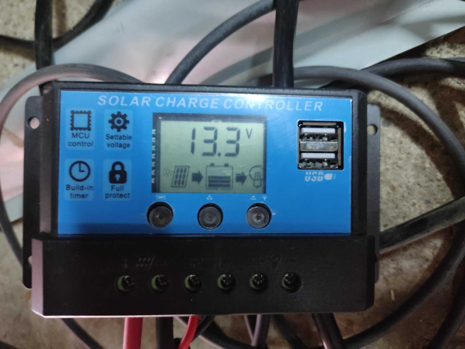 Малка соларна система с панел 100W