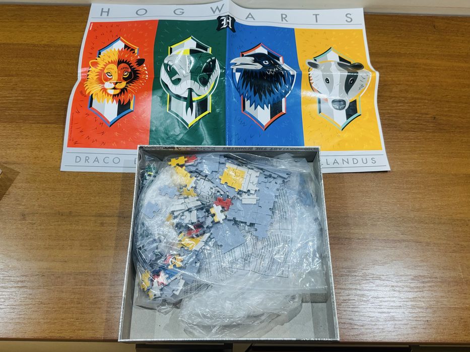 Harry Potter House Crest Puzzle 10+