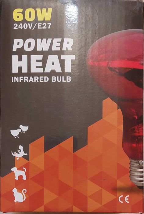 Vand becuri infrared pentru incalzit.