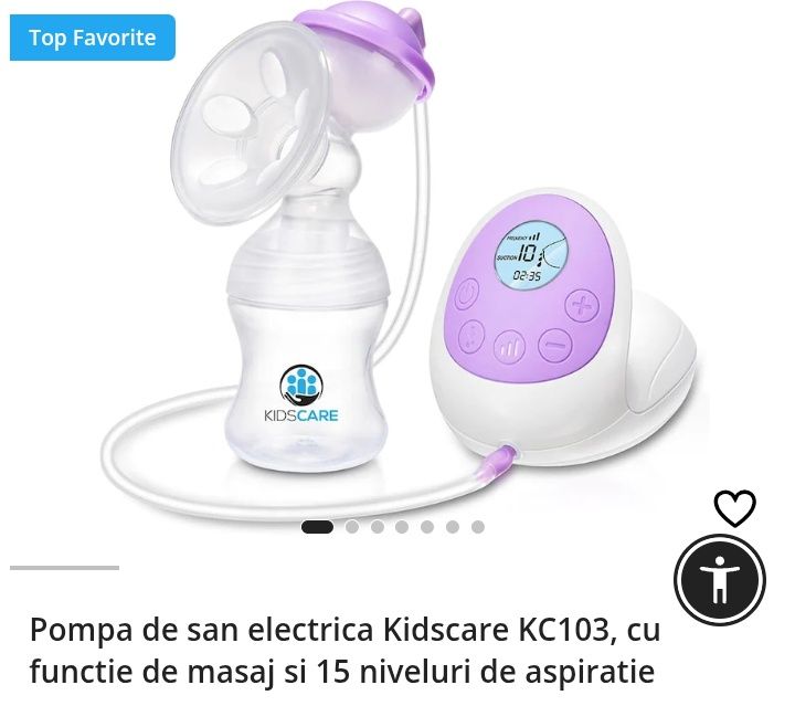 Pompă sân electrică