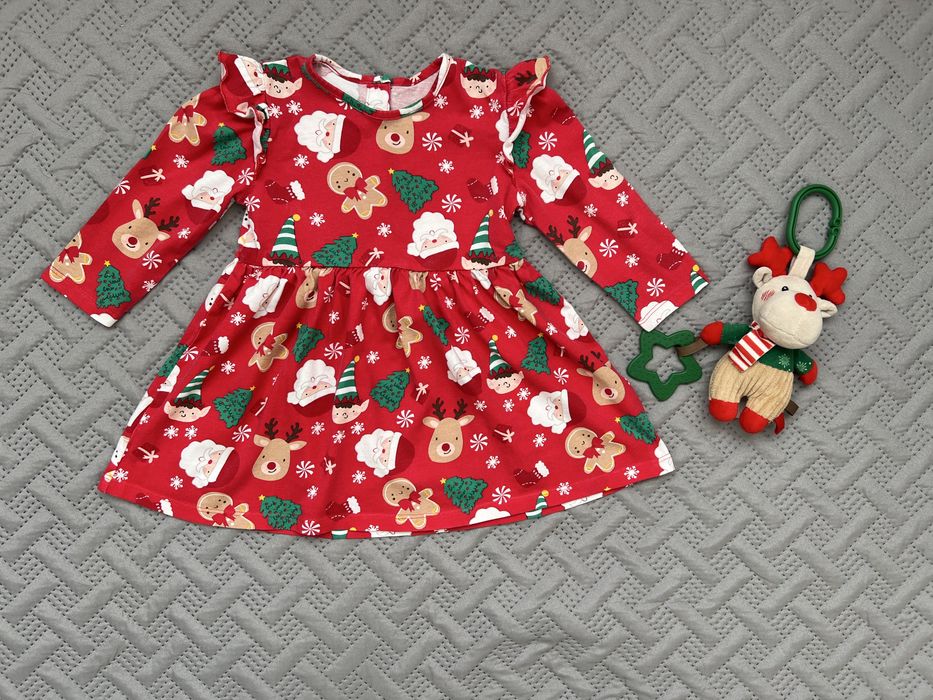 Коледна рокля Matalan, 12-18 мес.