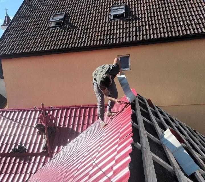 Firma reparatii acoperisuri, montaj, remedieri infiltratii