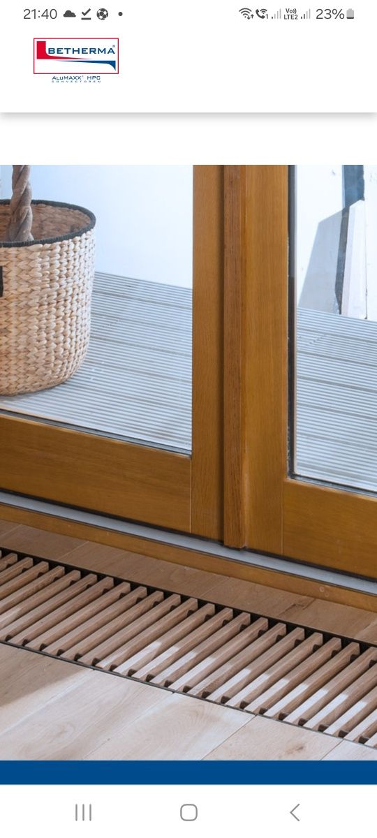 Convector incalzire  calorifer,radiator   ingropat