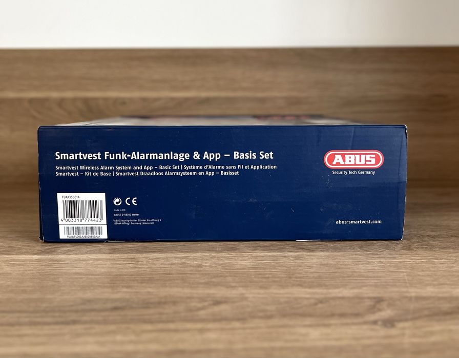 Set alarma de casa Abus Smartvest Kit Basic - Nou!