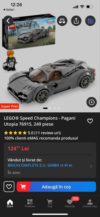 Vand lego Speed Champion