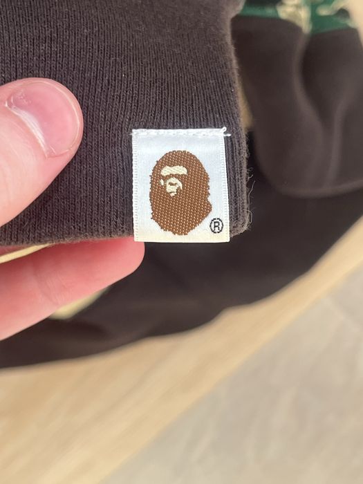 Hanorac Bape og Tiger camo green
