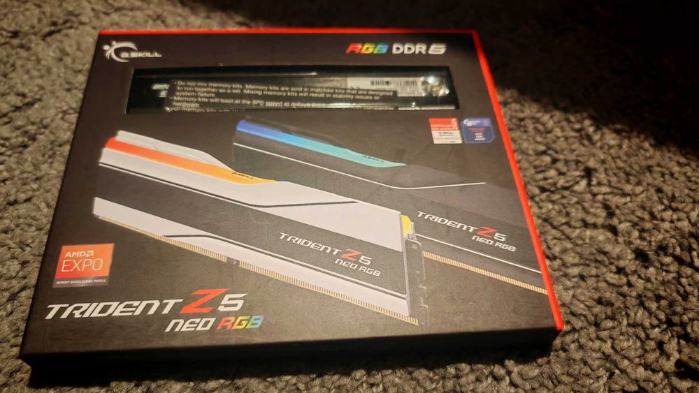 НОВА ! Рам памет G.Skill Trident Z5 RGB F5 2x16GB 32GB DDR5 6400Mhz