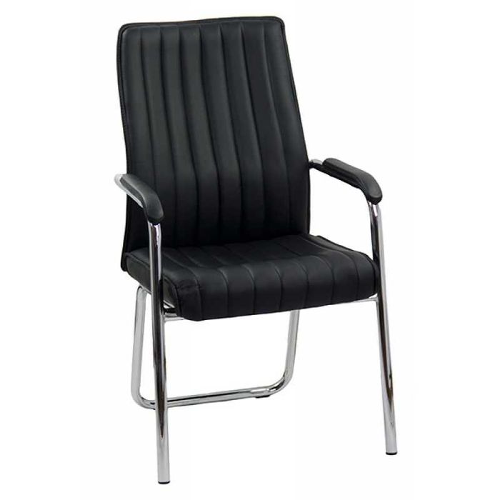 Scaun Vizitator Conferinta din Piele 4 culori DHR614 LIVRARE GRATUITA!