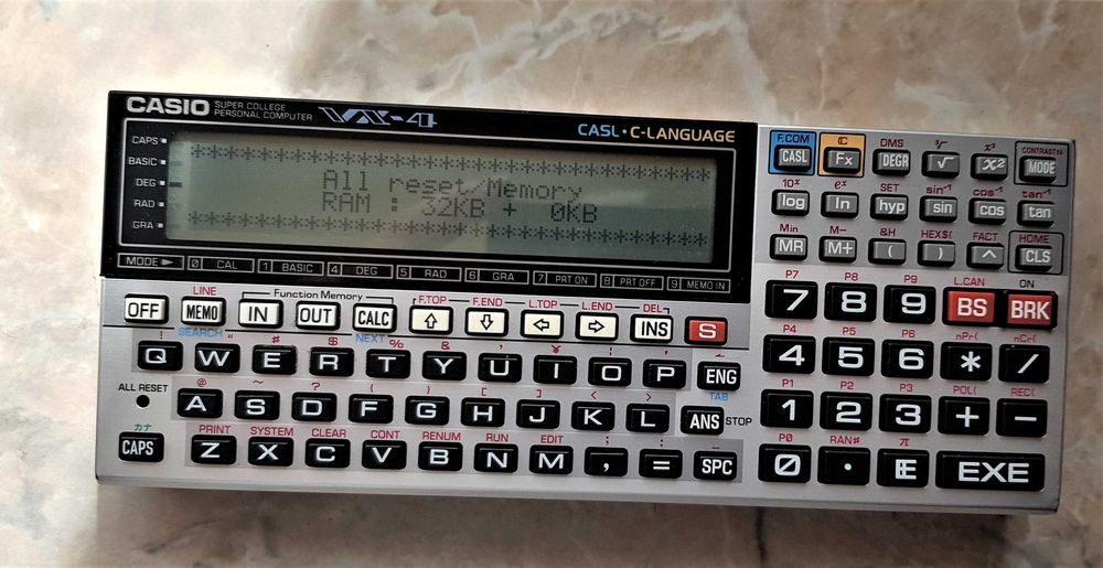 CASIO VX-4 Personal Computer