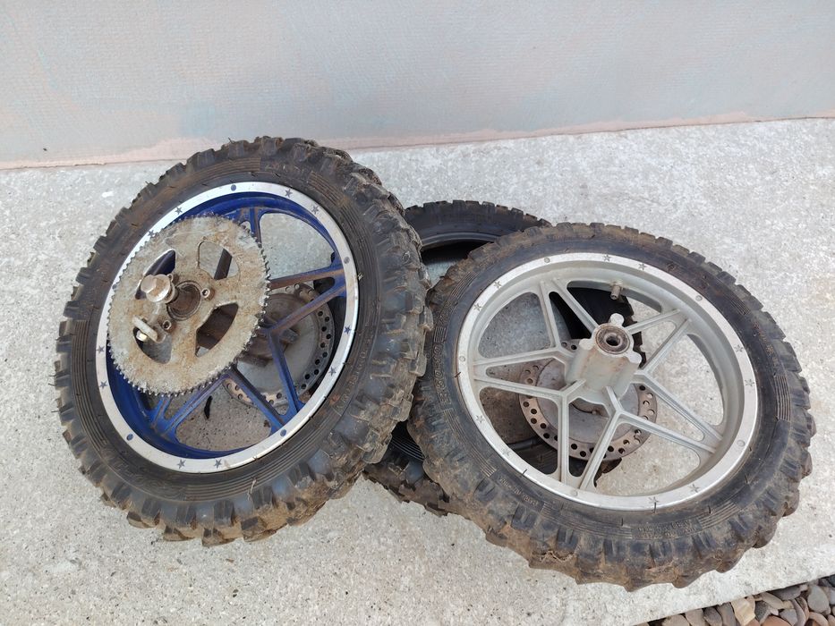 Roti fata/spate 14 inch trotineta electrica