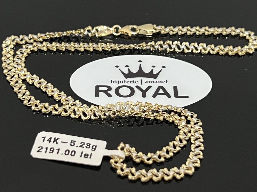 Bijuteria Royal CB : Lant aur 14k 5,23 grame
