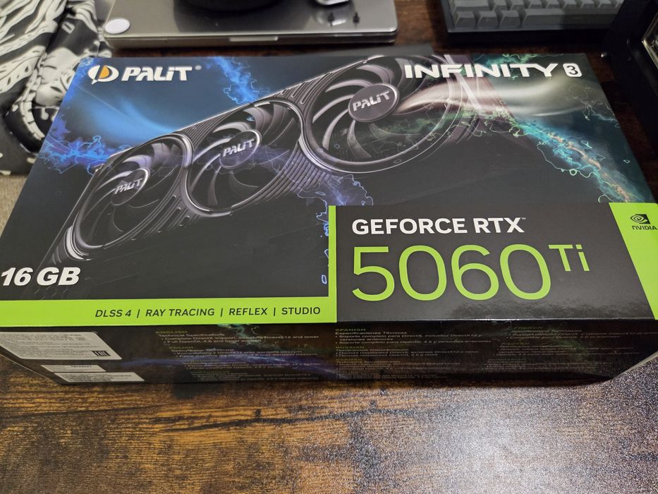 Видеокарта RTX 5060Ti 16Gb