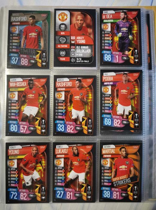 Colectie cartonase fotbalisti 2019/2020